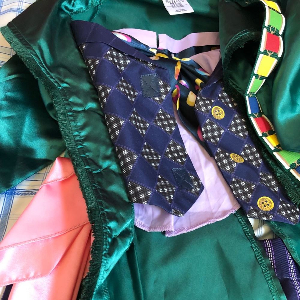 Disney store Mad Hatter costume